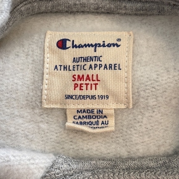 Champion Sweatshirt Long Sleeve Crewneck - Size Small - Picture 4 of 12
